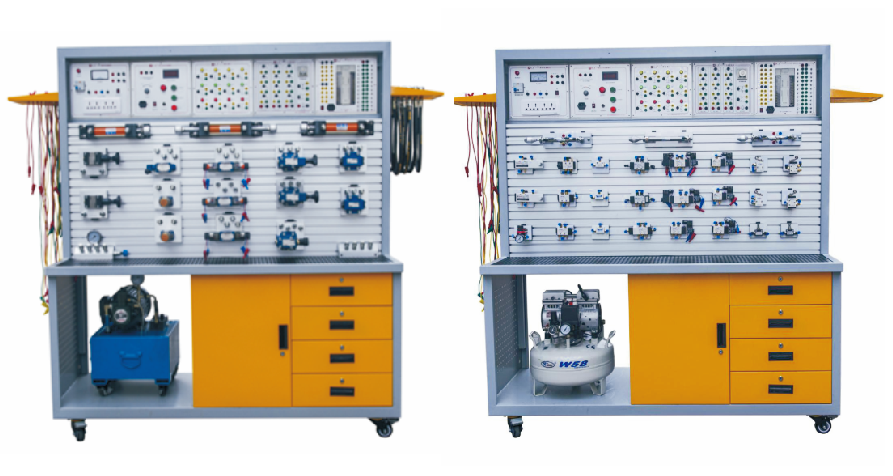 hgα030皇冠YL-381B型PLC控制的液压与气动综合实训装备